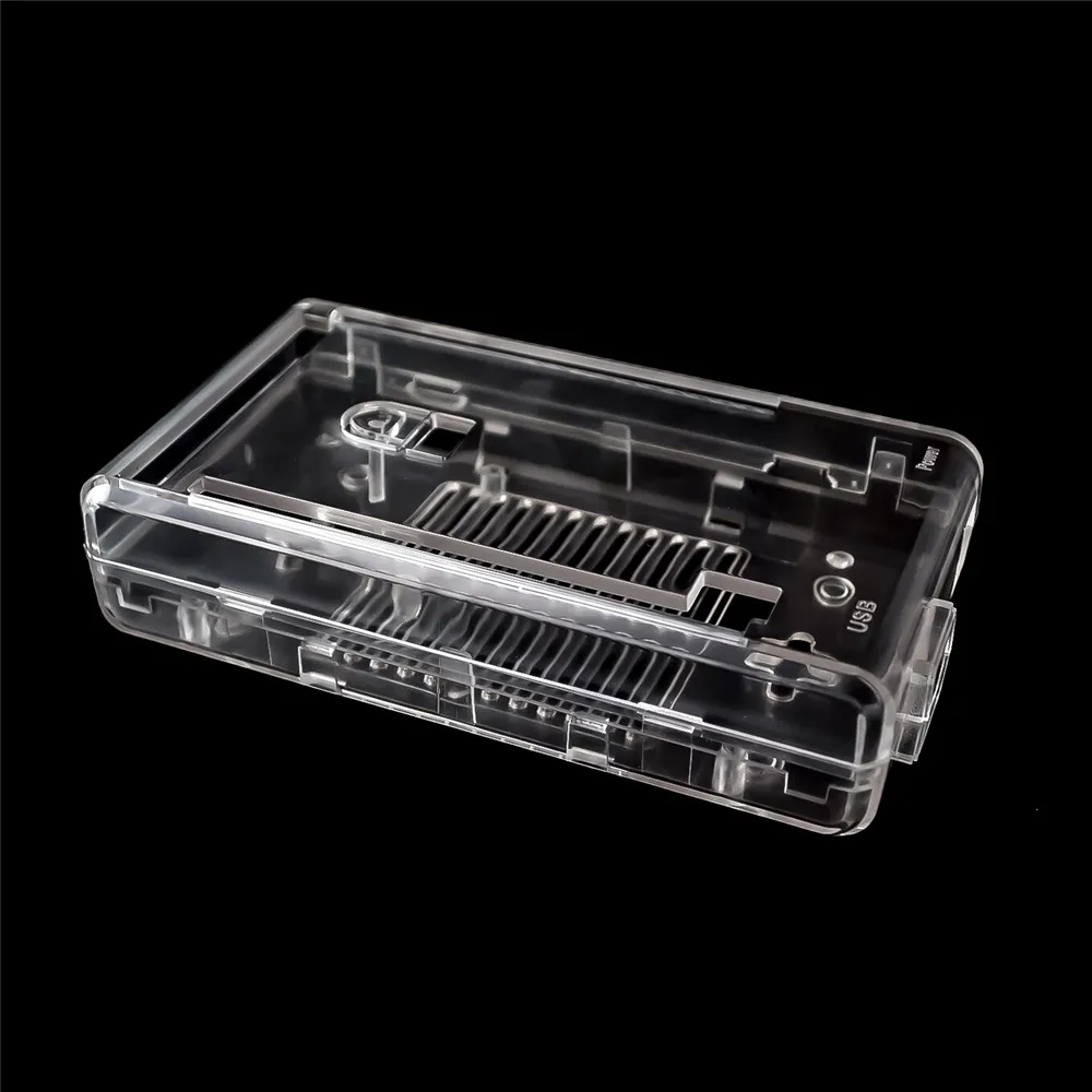 [SIMPLE ROBOT]Clear or Black ABS Box Case FOR Arduino Mega2560 R3 Controller Enclosure W/Switch
