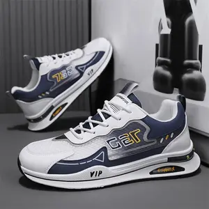 L-RF009 Breathable low-top lace-up men's casual running shoes fashion men's sneakers
