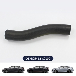 Tuyau inférieur de <span class=keywords><strong>radiateur</strong></span> EPDM de qualité supérieure, directement de l'usine, 25412-C2100, tuyau de refroidissement OEM pour Hyundai Sonata LF 2015-2019 - Product Image 1