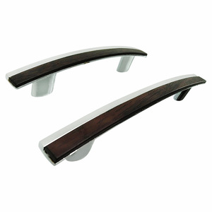 Modern <b>Walnut</b> <b>Cabinet</b> Handles Bar Shape 96mm Hole Spacing Furniture <b>Cabinet</b> Doors - Product Image 1