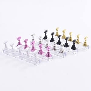 แท่นวางฝึกทำเล็บแม่เหล็กแบบพกพา ดีไซน์ใหม่จาก KADS ฐานอะคริลิคสำหรับโชว์และฝึกทำเล็บเจล - Product Image 5