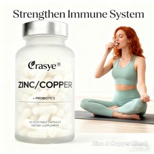 EUR US obral besar OEM/ODM <span class=keywords><strong>Zinc</strong></span> & kapsul tembaga seng alami & suplemen tembaga untuk dewasa meningkatkan energi & kesehatan sendi - Product Image 2