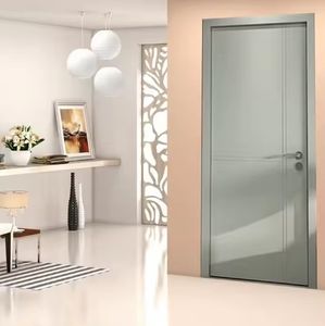 Puerta Interior de Baño, Diseño Moderno, Puerta de Madera de Melamina para Casa, Diseños de Puertas Individuales de Madera - Product Image 2