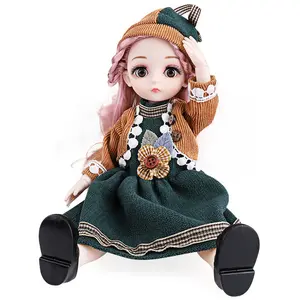Factory Price Doll Girl Simulation Princess Large Doll Toy Gift Box Changes Clothes in Different Scenes