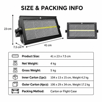 8+8 Dual-Modul LED Moving Head Strobe Wash RGBW 2-in-1 30Hz Blitz Pan 540 Tilt 270 DMX512 Pixel-Steuerung Bühnenbeleuchtung