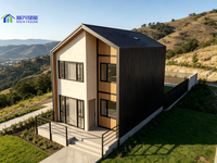 88 ㎡   Villa modulaire en acier léger avec salle de bain privée, économie d'énergie, faible entretien