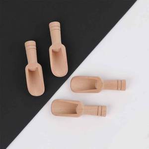 Wholesale Mini Wooden Bath Salt Spoon Candy Tea Measuring <strong>Scoop</strong> <strong>Washing</strong> <strong>Powder</strong> Baby Spoon Scooper Bulk Office Wedding Camping - Product Image 4
