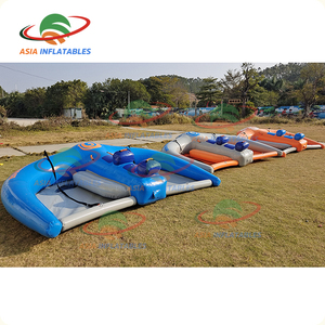Tubo Inflable Acuático con Forma <span class=keywords><strong>de</strong></span> <span class=keywords><strong>Manta</strong></span> Raya Voladora, <span class=keywords><strong>Manta</strong></span> Raya Inflable Remolcable para Deportes Acuáticos - Product Image 4
