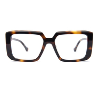 Shenzhen haute qualité unisexe assortiment de stratification acétate cellulose feuille lunettes noir vert à la mode lunettes colorées