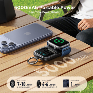 <span class=keywords><strong>Cargador</strong></span> Inalámbrico Magnético Portátil <span class=keywords><strong>JOYROOM</strong></span> de 5000 mAh para iWatch - Product Image 4