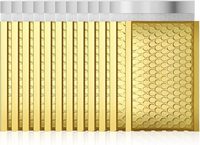 Grand courrier à bulles en poly en aluminium écologique de luxe Sacoches d'expédition rembourrées auto-scellantes Mailing métallique biodégradable