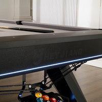 BoJue Usine Vente Chaude Haute Qualité 9FT Jiujiang Ardoise En Bois Massif Maison Table De Billard Table Tournoi Grade Boule De Luxe