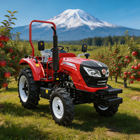 Traktor Mini Pertanian Innovi 4WD Bersertifikasi ISO Mesin Diesel YTO 50HP Torsi Tinggi Penggerak Gigi