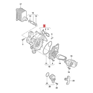 Pompe à eau Double Fists 06L121111H pour Audi, pièce de rechange - Product Image 5