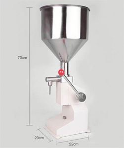 <span class=keywords><strong>A03</strong></span> Máquina de Llenado Manual de Pasta Cosmética Crema de Salchicha Relleno Líquido - Product Image 3