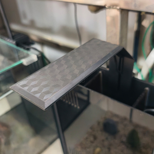 Aquarium en verre ultra-clair à angle droit avec filtre arrière, sans cadre, pour aquascaping, eaux douces et eaux salées - Product Image 6