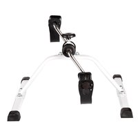Bicicleta estática Nini debajo del escritorio entrenamiento pie brazo y pierna pedal rehabilitación física ejercitador entrenador