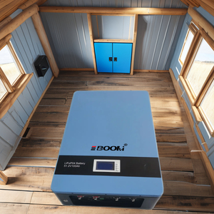 แบตเตอรี่ลิเธียม 51.2V 300Ah สำหรับระบบกักเก็บพลังงานในครัวเรือน ระบบโซลาร์เซลล์ IP65 รองรับการสื่อสาร CAN แบตเตอรี่ Lifepo4 แบบติดผนัง 51.2v300ah - Product Image 3