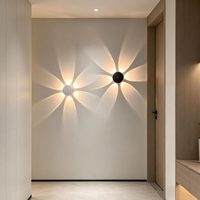 Applique Murale Florale Minimaliste Moderne 12CM pour Ambiance Couloir et Hall Dropshipping DDP