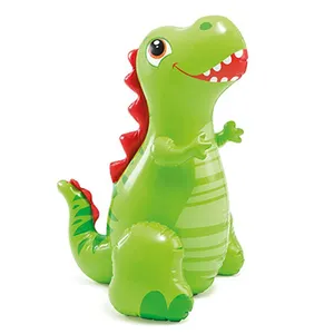 Eco-Friendly Vinyl Inflatable Dino Grass Water Sprayer Funny Outdoor Garden Toy for Unisex Dinosaur sprinkler for Kids