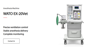 Mindray WATO EX-20 Vet Máquina de anestesia Icu de emergencia de alta gama para clínicas de hospital - Product Image 4