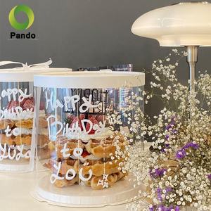 <span class=keywords><strong>ก</strong></span>ล่องใส่<span class=keywords><strong>เค้ก</strong></span>วง<span class=keywords><strong>ก</strong></span>ลมใสสำหรับเค้กวันเ<span class=keywords><strong>ก</strong></span>ิดพิมพ์ลาย<span class=keywords><strong>ชีส</strong></span>สำหรับสีพาสเทล - Product Image 6