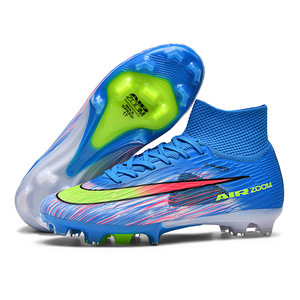 Nuevas Botas de Fútbol AG para Hombre, Jóvenes, Estudiantes y Niños, <span class=keywords><strong>Tacos</strong></span> para Césped <span class=keywords><strong>Artificial</strong></span>, Transpirables, Resistentes al Desgaste, para Entrenamiento en Césped - Product Image 4