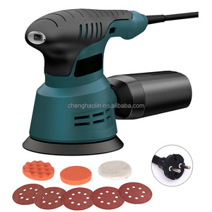 Machine à poncer et polir électrique multifonctionnelle portative de qualité DIY pour le travail du bois et le ponçage de disques - Product Image 1