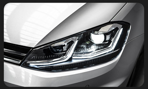 Faro a LED per Volkswagen <span class=keywords><strong>Golf</strong></span> <span class=keywords><strong>7</strong></span> 2013-2017, Aggiornamento con Temperatura 8000K, Nuovo Faro Anteriore Gti <span class=keywords><strong>Golf</strong></span> <span class=keywords><strong>7</strong></span> Mk <span class=keywords><strong>7</strong></span> Rosso, Compatibile con Auto VW - Product Image 5