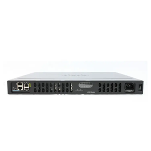 Enrutador de servicios integrados de la serie ISR4000 de la serie 1/2 ", 3GE, 2NIM, 1SM, 4G, FLASH, 4G, DRAM, <span class=keywords><strong>IPB</strong></span>, ISR4331/K9 - Product Image 1