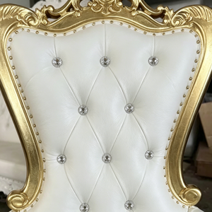 Chaises Trône pour Enfants en Bois – Chaises Roi et <span class=keywords><strong>Reine</strong></span> pour Enfants pour Mariage, Salon, Hôtel - Product Image 3