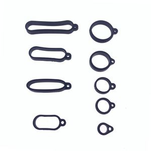 Cordon en silicone de 13-55 mm pour accrocher, anneau anti-perte pour gobelet de 40 mm (Cola/Thé au lait), étanche pour enregistreurs vocaux et écouteurs - Product Image 3