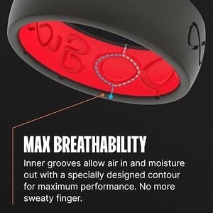 Custom Logo Premium <strong>Silicone</strong> Ring for <strong>Men</strong> Women Flexible Rubber <strong>Wedding</strong> <strong>Band</strong> Sizes 8-13 - Product Image 2