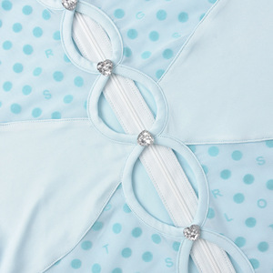 Combinaisons de sport pour femmes avec logo personnalisé, body moulant, transparent, ajouré, sexy, en maille, une pièce, combinaison, pantalon de survêtement pour femmes - Product Image 4