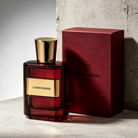 Flacon de parfum de luxe vide avec emballage, flacon en verre personnalisé OEM, 30 ml, 50 ml, 100 ml, avec bouchon