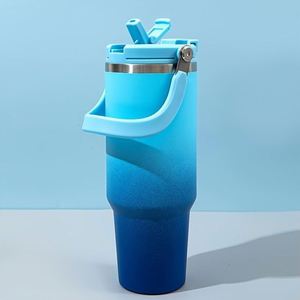 Custom Logo 40oz Stainless Steel <b>Insulated</b> Water Bottle Straight <b>Cup</b> Vacuum Flask for Outdoor Sports Promotional Gifts - Product Image 6