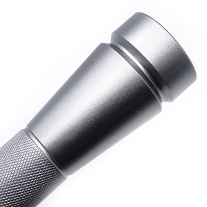 Carcasa de Aluminio para <span class=keywords><strong>Linterna</strong></span>, Mecanizada por CNC, con Empuñadura Moleteada y Tratamiento de Superficie Anodizado, para Linternas de Exterior - Product Image 3
