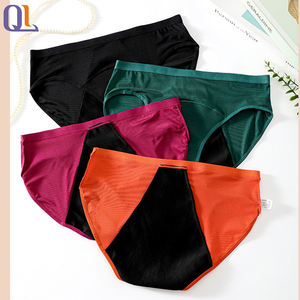 Ropa interior ecológica para chicas adolescentes, bragas menstruales a prueba de fugas para el primer período, bragas protectoras de nailon para niños - Product Image 3