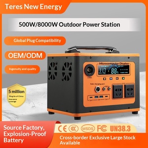 สถานีพลังงานแสงอาทิตย์กลางแจ้ง 700W-2000W แบตเตอรี่ความจุขนาดใหญ่ พกพาสะดวก พร้อมจอแสดงผลเต็มรูปแบบ สำหรับบ้าน ท่องเที่ยวขับรถเอง แคมป์ปิ้ง - Product Image 4