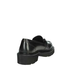 Mocassino da donna 2429007 in pelle marrone, slip-on, scarpa piatta - Product Image 3