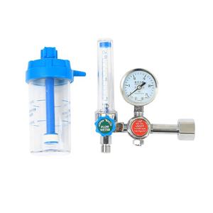 Populaire hôpital médical régulateur d'oxygène cylindre débitmètre d'oxygène régulateur humidificateur bouteille canule - Product Image 4