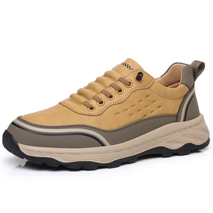 Zapatillas Deportivas Retro de Plataforma de Cuero para Hombre - Zapatos Casuales para Caminar con Suela Gruesa Antideslizante - Product Image 1