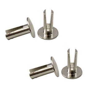Rivets fendus en laiton/acier inoxydable - Clips de panneau <span class=keywords><strong>à</strong></span> bride usinés par CNC pour l'assemblage industriel - Product Image 5