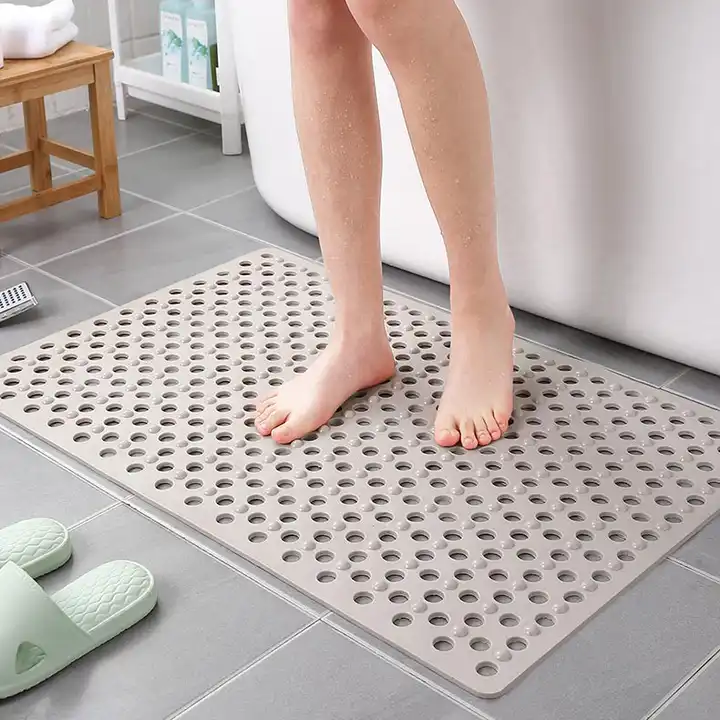 Non Slip Bath Mat Shower Mats With Feet Massage, Eco-friendly Pvc Anti  Mould Bathroom Bathtub Mat,40 X 70cm