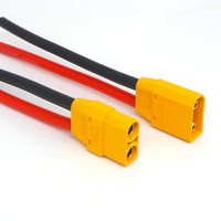 Fiche banane XT30 XT60 XT90 avec fil pour connecteur de modèle d'avion Interface de charge de groupe d'alimentation de batterie au Lithium