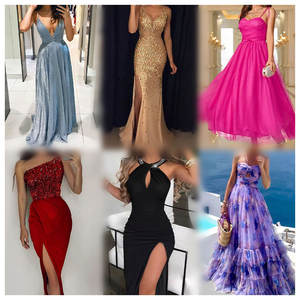 Vestidos Elegantes al por Mayor Exportados a Todo el Mundo, Ropa de Mujer, Entrega Aleatoria, Vestido de Fiesta - Product Image 3