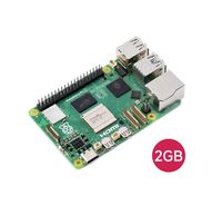 Raspberry Pi 5 2GB 4GB 8GB Placa Broadcom BCM2712, SoC de 64 bits con cuatro núcleos Cortex-A76 (ARM V8), Frecuencia de 2.4GHz