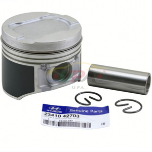 ชุดลูกสูบและสลักลูกสูบพร้อมแหวนล็อคคุณภาพสูง รุ่น 23410-42703 2341042703 สำหรับรถยนต์ฮุนได แกรนด์ ซานตาเฟ 23410 42703 - Product Image 1