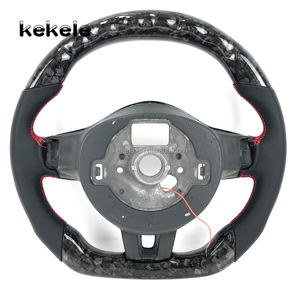 Accesorios de coche para Volkswagen VW Golf 6 Polo <span class=keywords><strong>Gti</strong></span> Gtr <span class=keywords><strong>Mk6</strong></span> 6R 2008-2013 LED RPM <span class=keywords><strong>volante</strong></span> de fibra de carbono forjado personalizable - Product Image 6