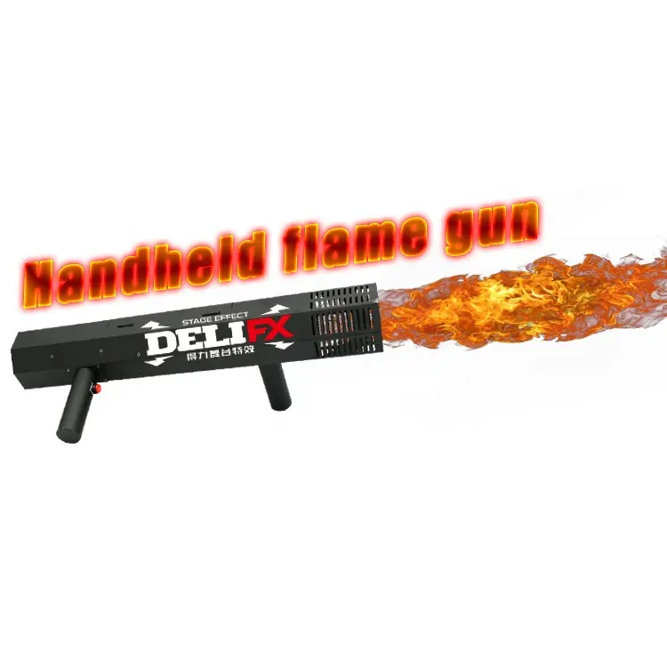Handheld Flame Thrower Projector Stage Disco Party Fire Effect Gun Voor Party